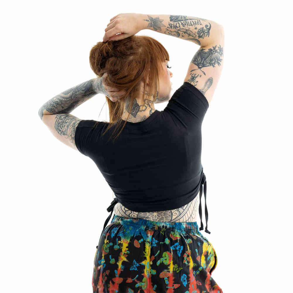 Innocent Lifestyle - Calantha Crop top - Zwart